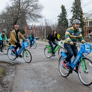 New Bikeshare Program Gets Rolling at UVM