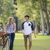 Students often bike, skateboard, and walk to classes at Pomona College or one of the other Claremont Colleges.