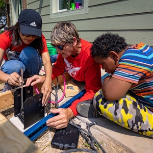 Ball State University students and faculty incorporate passive house principles into a design-build of low-income housing which won the DOE Solar Decathlon