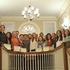 2015 Presidential Green Grant awardees pose with Union College President Stephen Ainlay