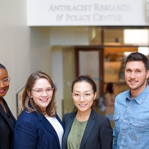 American University - Staff members and students involved in antiracism work at Antiracism Center