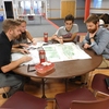 Student, Faculty & Staff Eco-Reps work together to map out a local adventure for their communities during a Sustain IT workshop with the Outing Club