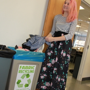 Kent State University Textile Reuse and Recycling Programs Divert 441,610 pounds (221 tons) From Landfill to Benefit Community and Campus Over Past 5 Years