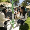 USC students participate in the annual Arts & CLimate Collective Festival during Earth Month.