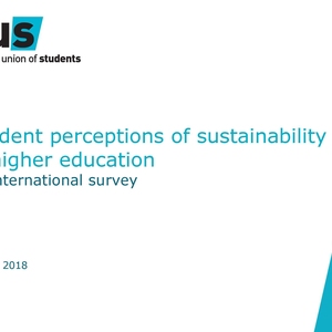 Student perceptions of sustainability in higher education - An international survey