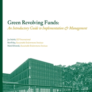 Green Revolving Funds: An Introductory Guide to Implementation and Management