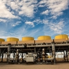 The Soda Lake Geothermal Plant, which will provide the University with 20MW of geothermal energy over the next 25 years.