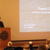 Filmmaker and founding member of FoodCorps, Ian Cheney, presented the Earth Week keynote at DePauw University