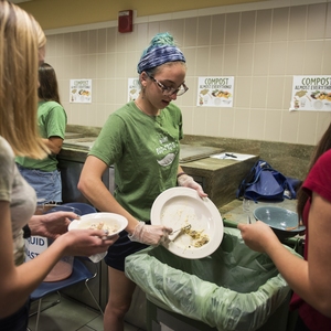 UVM Eco-Reps educate peers about composting