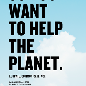 Brandeis University’s Year of Climate Action