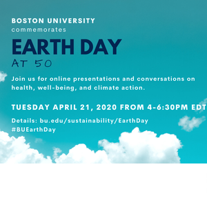 Boston University Online Earth Day 2020