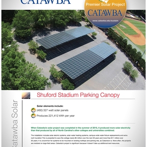 Project Green Step 2030: Catawba College Campus Solar Energy Installation