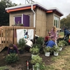 The Temple Tiny House plantings were completed in fall 2017 through student volunteer efforts.