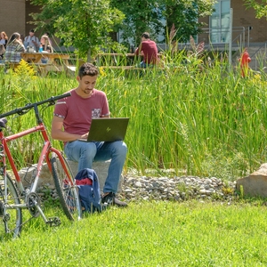 Student on the Main Campus