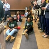 BSU Green Ambassadors & Staff participate in official Maryland Climate Teach-In first kick off event