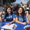 Me (left) and Maggie (right, who is taking over HFC UCSB next year) tabling at the UCSB Environmental Studies 50th Anniversary Event