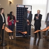 UVA celebrated the dedication of the latest on-Grounds solar array at Clemons Library at the Solar Ribbon Cutting, featuring Virginia’s Governor McAuliffe.