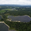 One part of the Farmington Solar Project in Farmington, ME