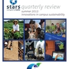 Report Cover: A mosaic of campus sustainability innovations.