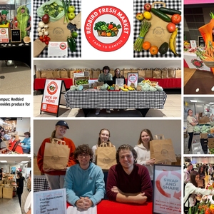 Redbird Fresh Market Developed to Address Food Insecurity at Illinois State University