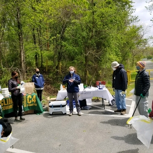 Bowie State University Stream Clean Up: Two distinct generations come together to help Mother Earth