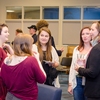 UB Education and Leadership Fellows in  Sustainability present their work and network with professionals as part of the Change Agents Scholars Initiative