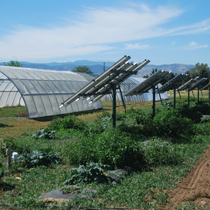 8.2 kW Ground mount array: ARDEC South - Ag Research Project