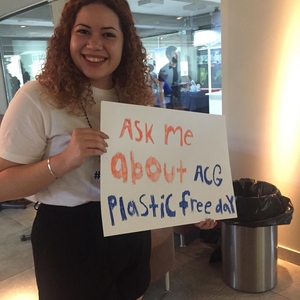 “#ACGGoesPlasticFree Campaign: ACG Cares for a plastic-free future!”