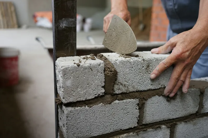 Foto de Construcción de losa y columnas