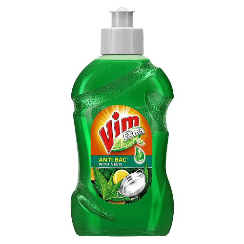 Vim Dishwash Gel Liquid Anti Bacteria 250ml
