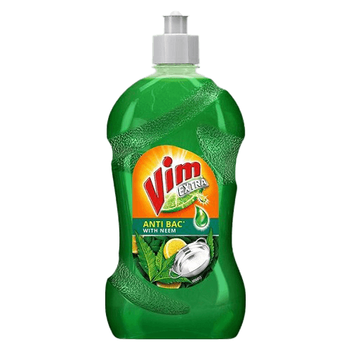Vim Dishwash Gel Liquid Anti Bacteria 500ml