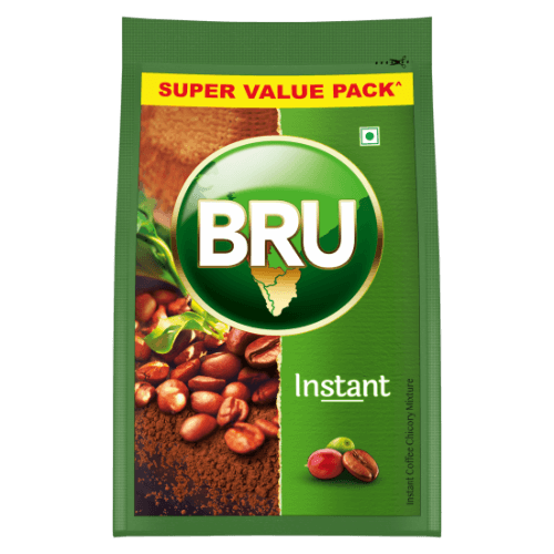 Bru Coffee Instant 500g Poly