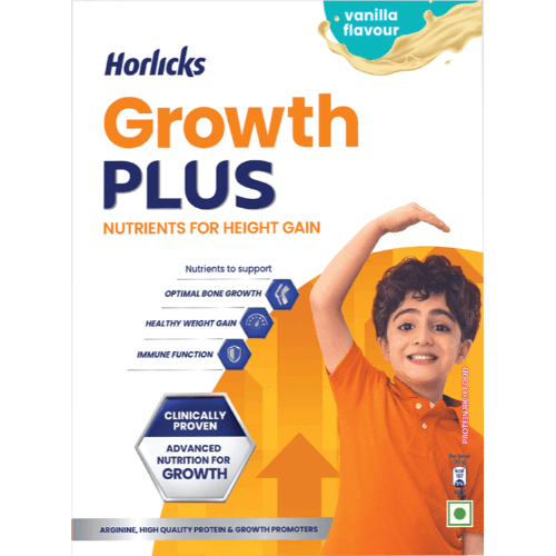 Horlicks Growth Plus Vanilla Container 400g