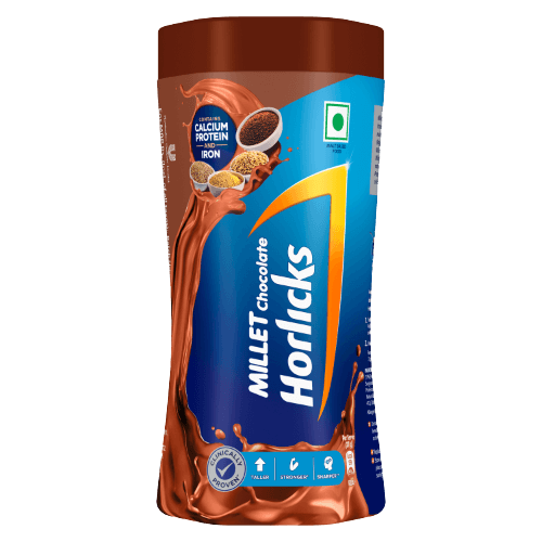 Horlicks Millet Chocolate 400g Icon Jar