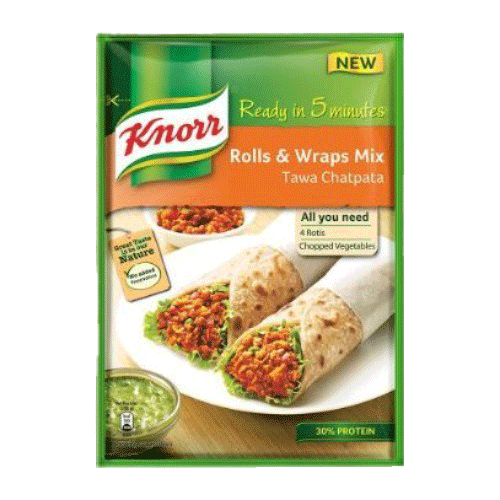 Knorr Chefs Mix-Wraps & Rolls Tawa Chatpata 50g