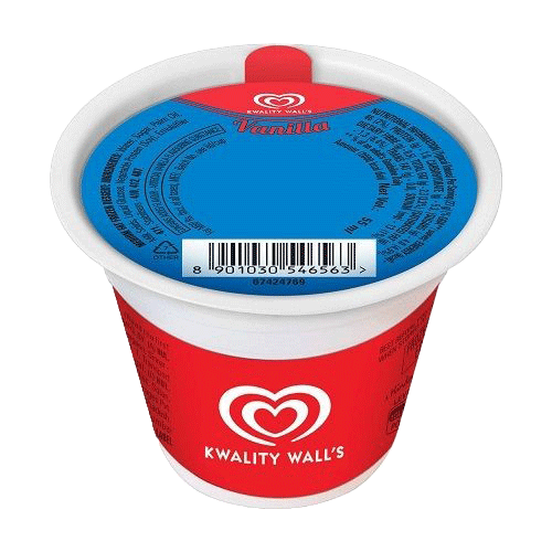 Kwality Walls Vanilla cup 55ml