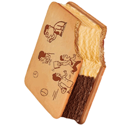 Kwality Walls Sandwich Chocolate and Vanilla 90ml