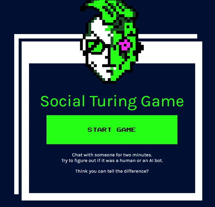 Online Human or Not Game