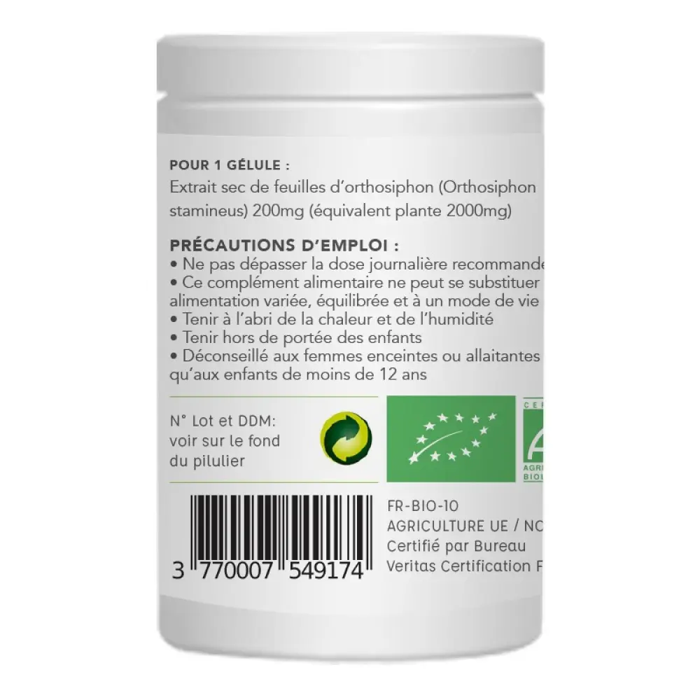 Ortosiphon Bio — Laboratoires du Docteur Bobo
