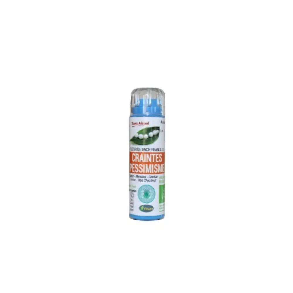 Fleurs de Bach Pessimisme Craintes 0% Alcool — Kosmeo