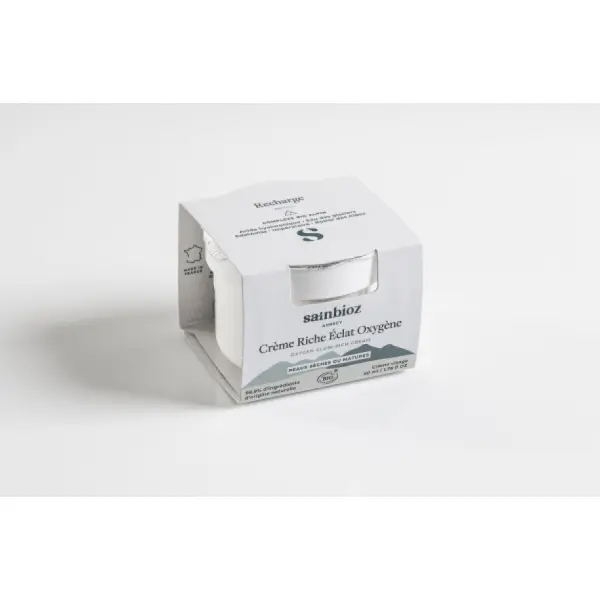 Crème Riche Éclat Oxygène - Recharge - 50ml