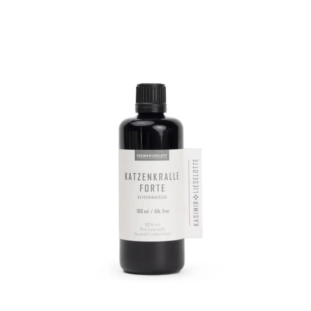 Katzenkralle Forte Tinktur Glycerinauszug — Kasimir + Lieselotte