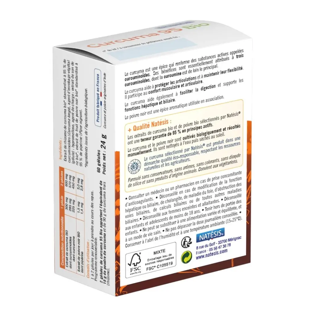 Curcuma 95 Bio — Natésis