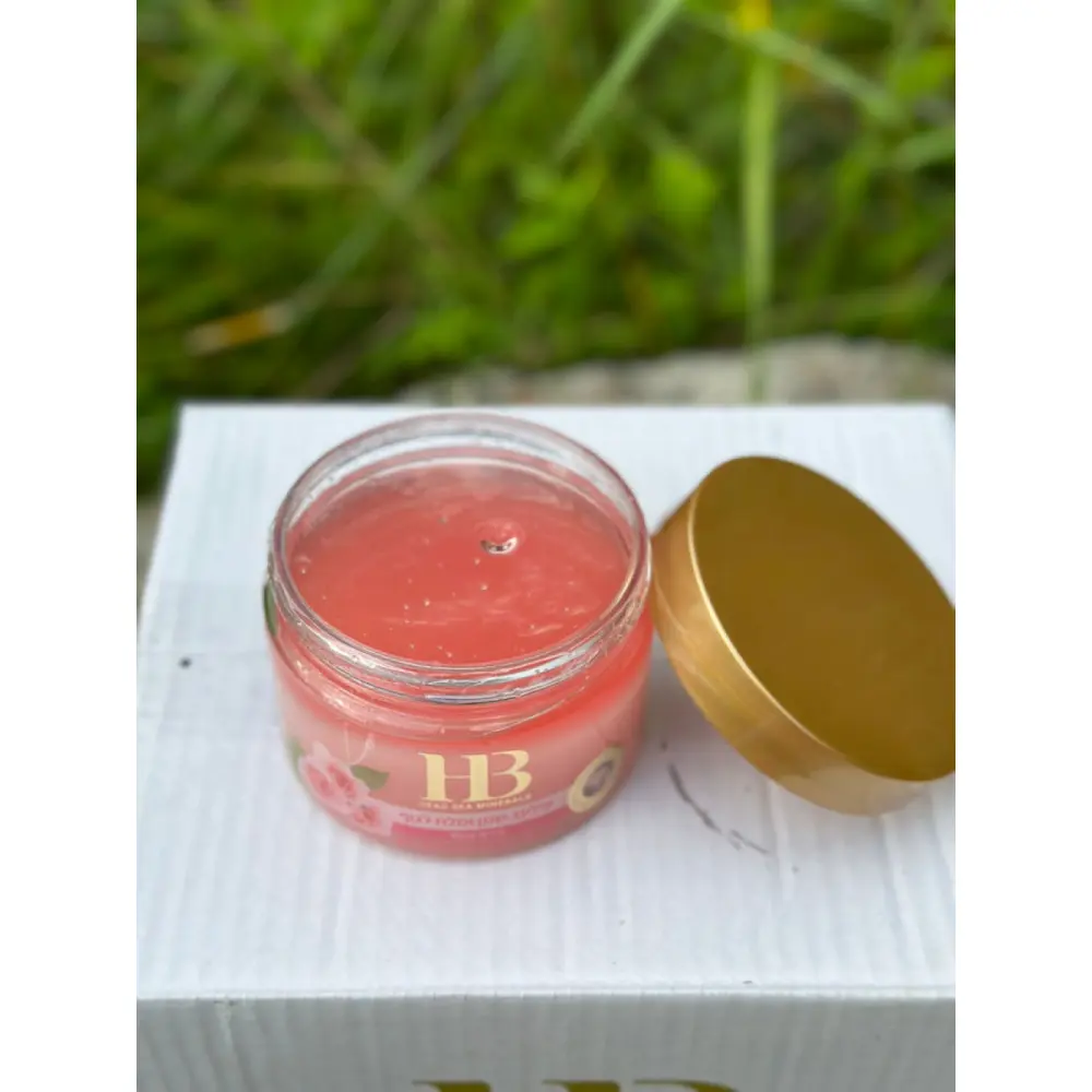 Gommage corps sel de la mer morte & rose — Beauté Mer Morte