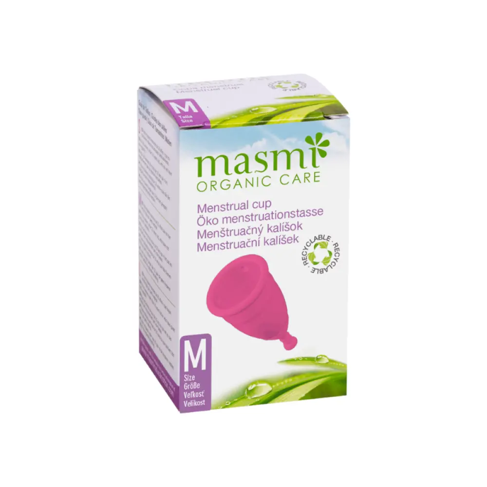 Öko Menstruationstasse aus TPE - Größe M - Masmi — Don Dandrea Deutschland