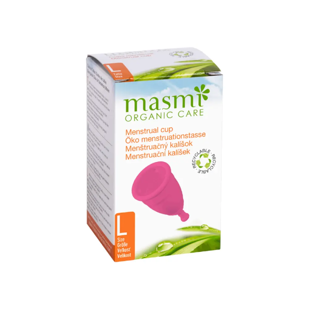 Öko Menstruationstasse aus TPE - Größe M - Masmi — Don Dandrea Deutschland