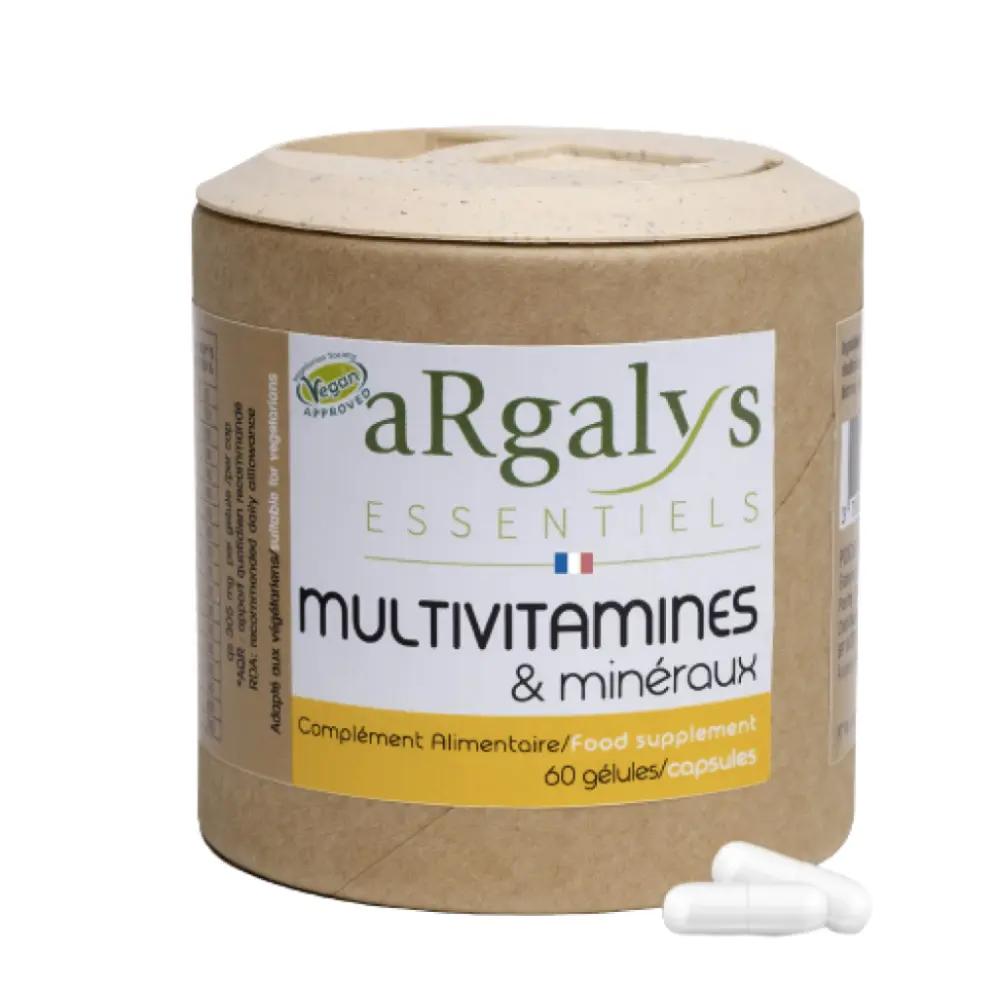 Multivitamines & Minéraux — Argalys Essentiels