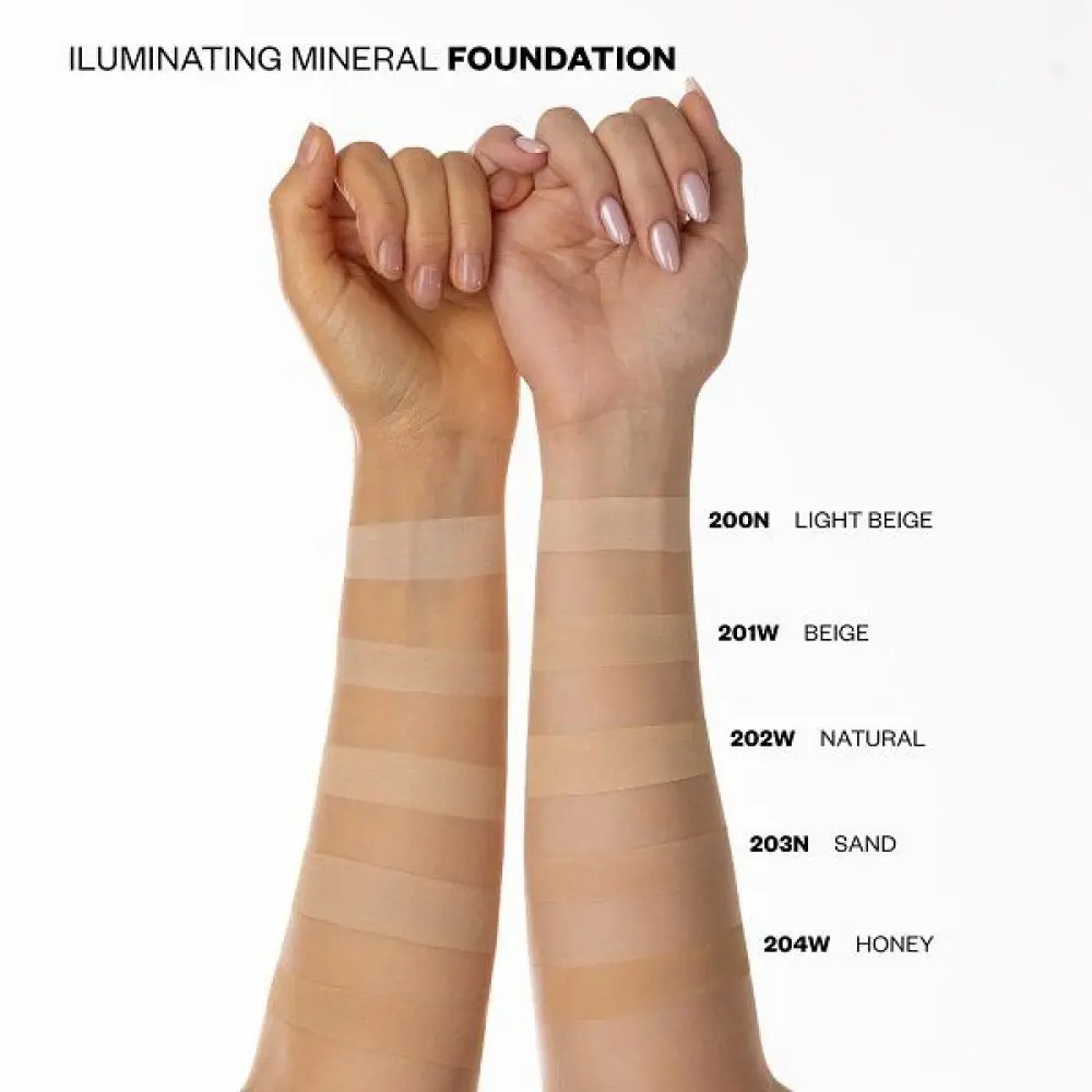 Fond de teint minéral illuminant vegan PAESE - 201W Beige — SDI Paris