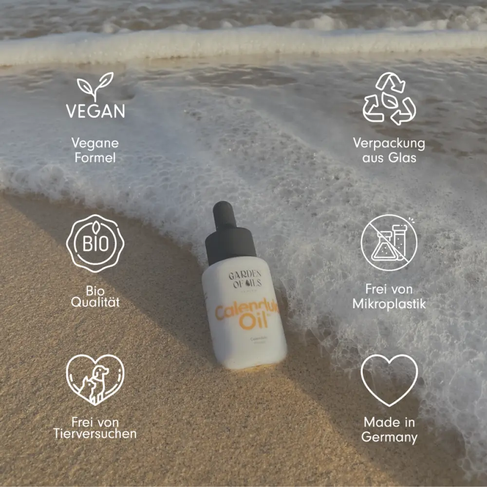 Calendula Pflegeöl — Garden of Oils skincare