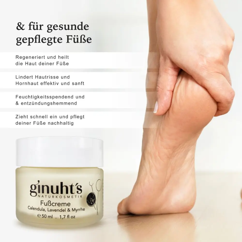 Crème pour les pieds — ginuht's Naturkosmetik